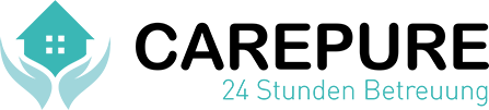 Logo Carepure mit Text
